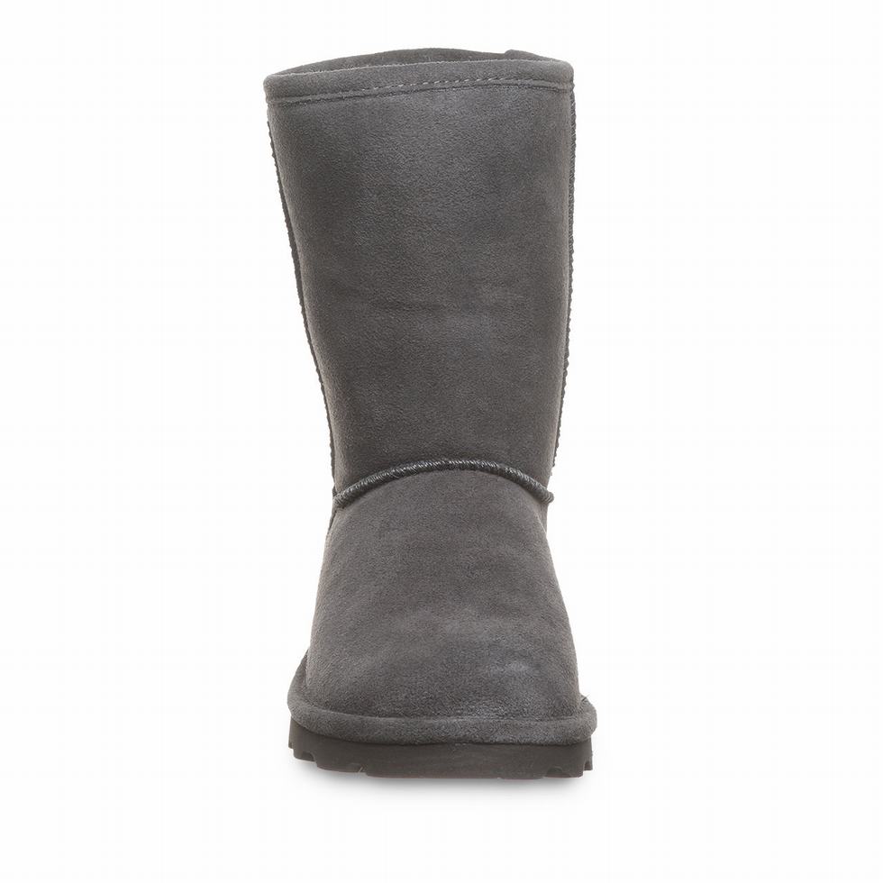 Bearpaw Elle Short Støvler Dame Grå | XDT9126QL