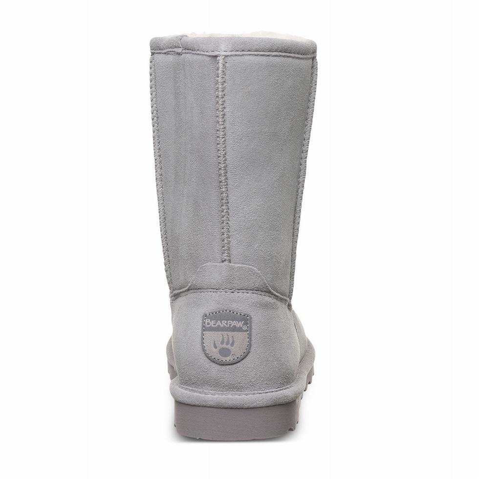 Bearpaw Elle Short Støvler Dame Grå | YYK6394AR