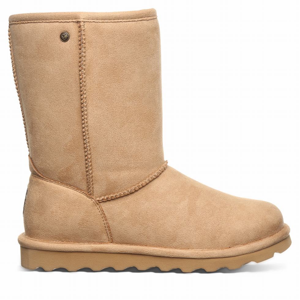 Bearpaw Elle Short Vegan Støvler Dame Brune | IKS8916VW