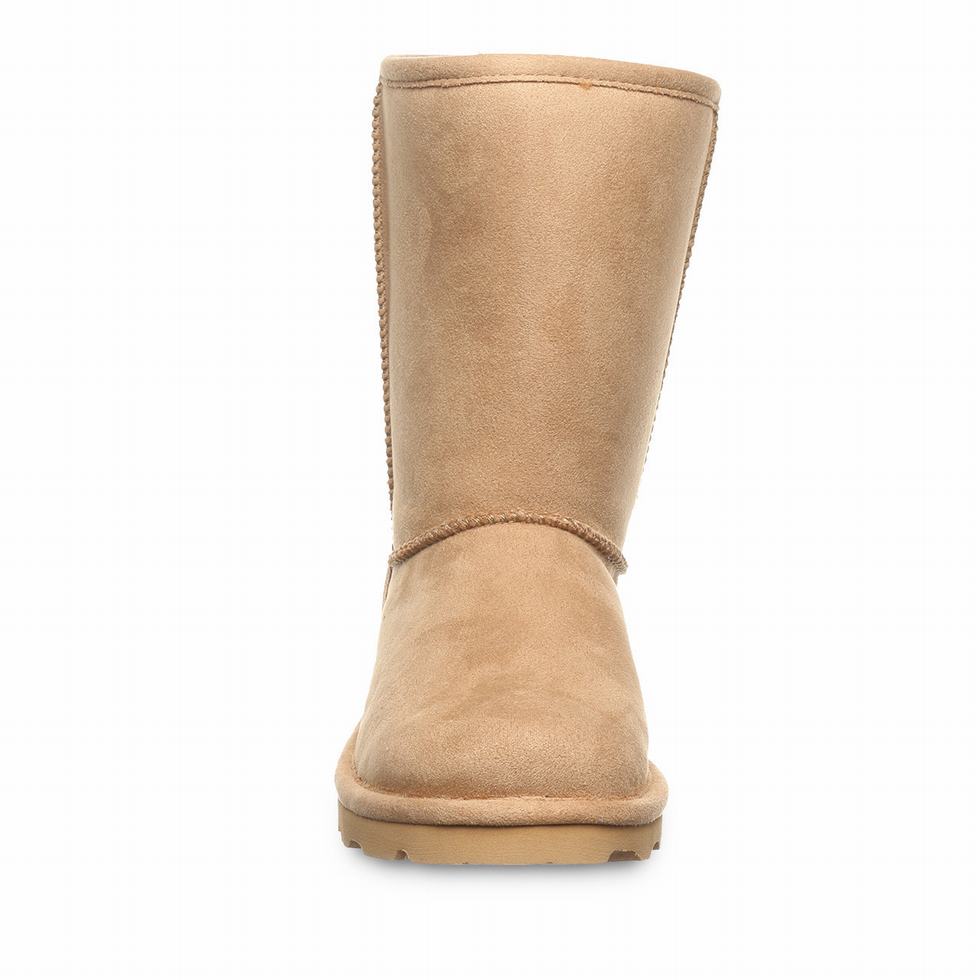 Bearpaw Elle Short Vegan Støvler Dame Brune | IKS8916VW