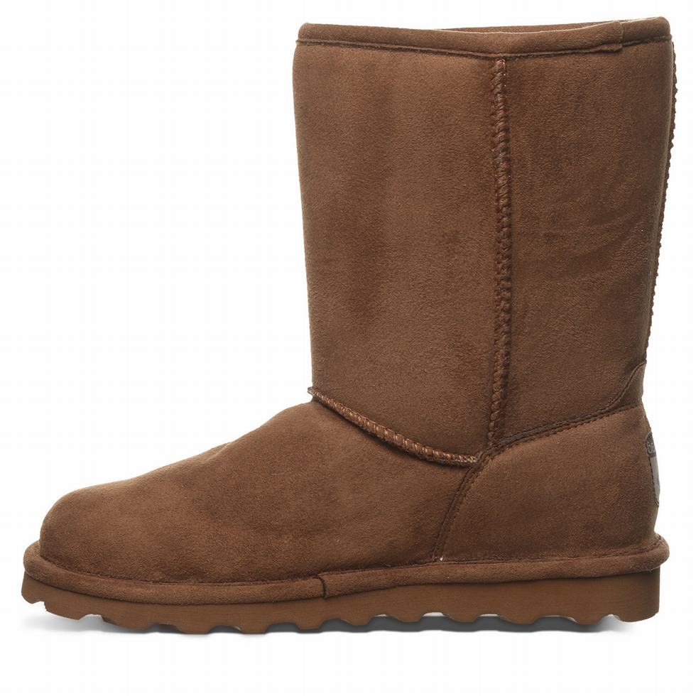 Bearpaw Elle Short Vegan Støvler Dame Brune | UGG9052XI