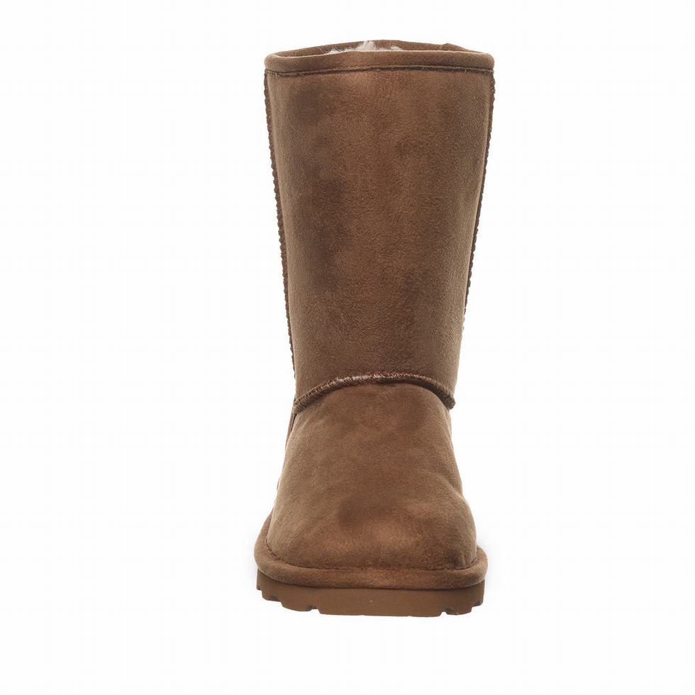 Bearpaw Elle Short Vegan Støvler Dame Brune | UGG9052XI