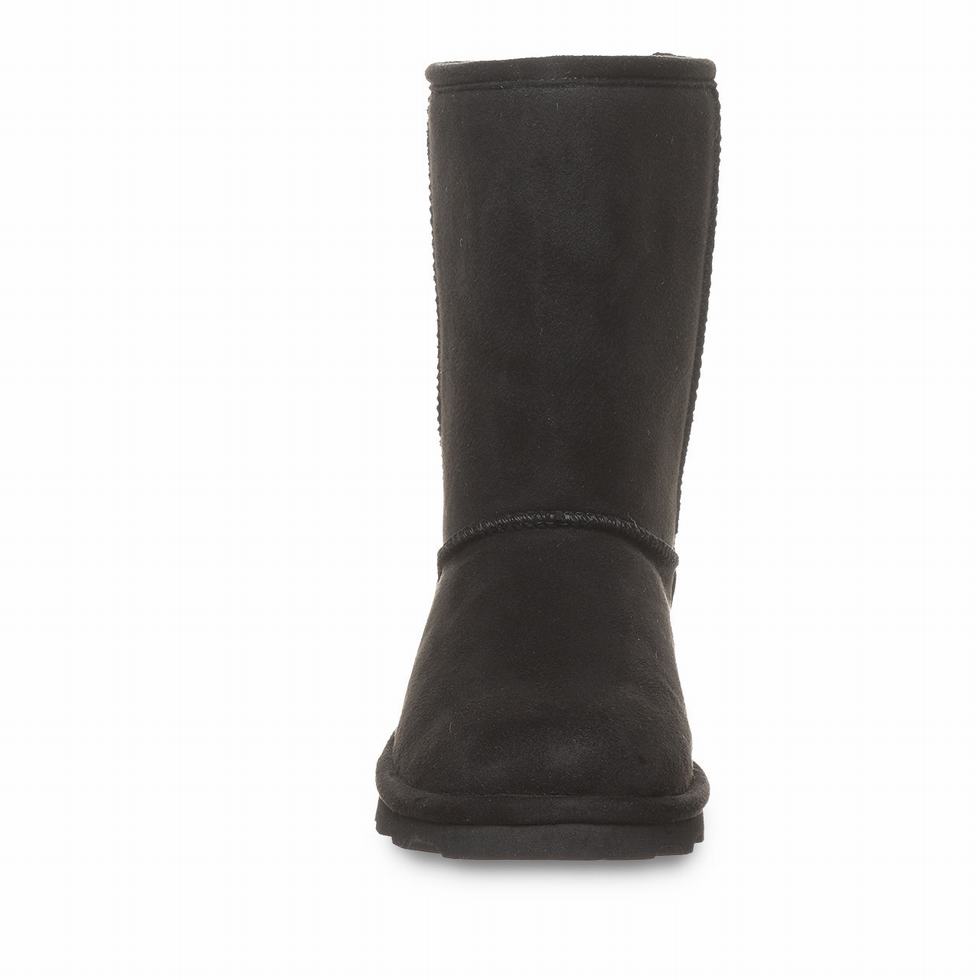 Bearpaw Elle Short Vegan Støvler Dame Svarte | LSQ832DI