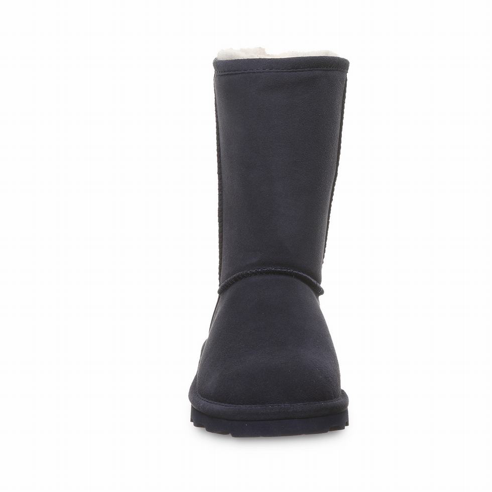 Bearpaw Elle Short Wide Støvler Dame Blå | OMX4785SI