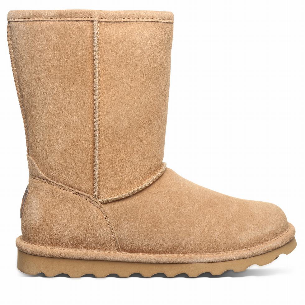 Bearpaw Elle Short Wide Støvler Dame Brune | ZZK8982SU