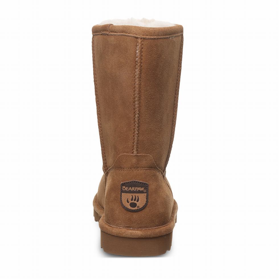 Bearpaw Elle Short Wide Støvler Dame Brune | RUH8953II