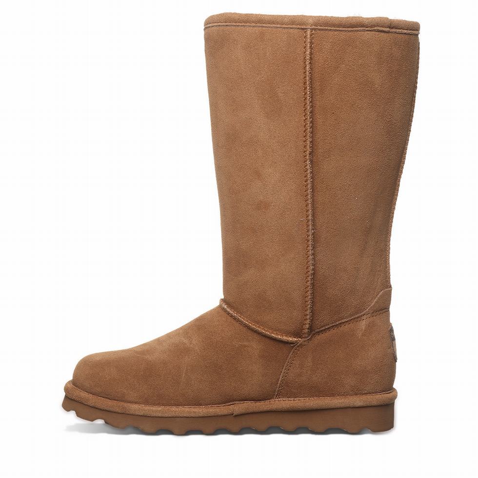 Bearpaw Elle Tall Støvler Dame Brune | RHZ265LU