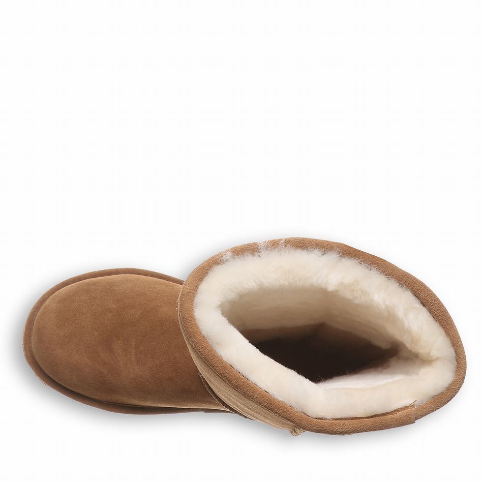 Bearpaw Elle Tall Støvler Dame Brune | RHZ265LU