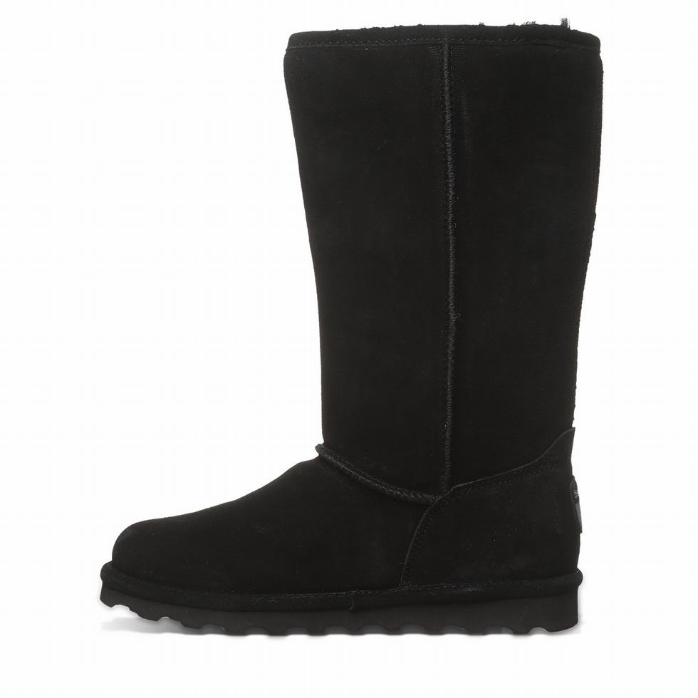 Bearpaw Elle Tall Støvler Dame Svarte | QWO6129CA