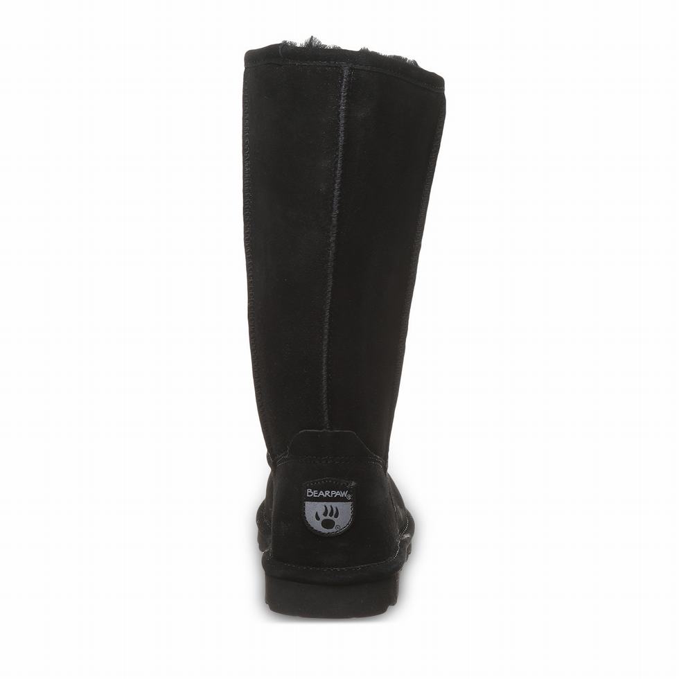 Bearpaw Elle Tall Støvler Dame Svarte | QWO6129CA