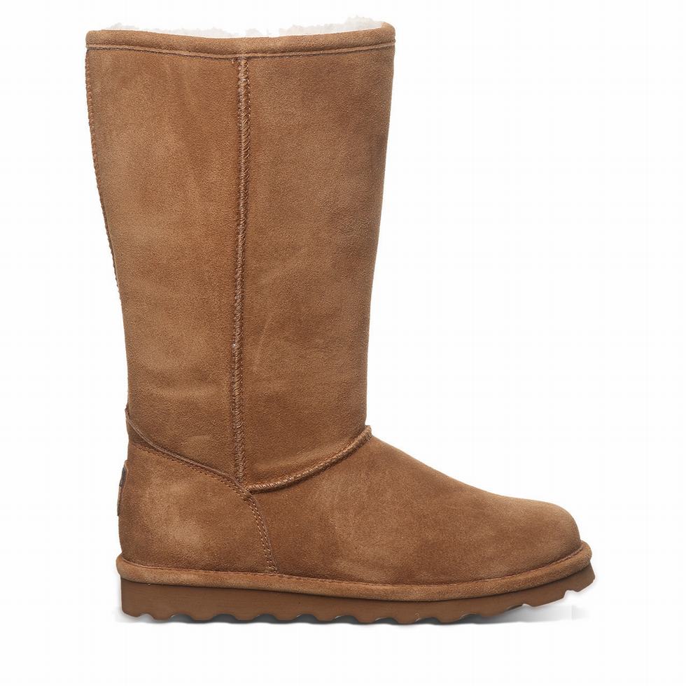 Bearpaw Elle Tall Wide Støvler Dame Brune | CBY8192UJ