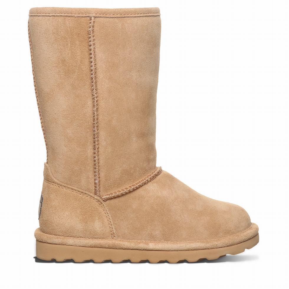 Bearpaw Elle Tall Youth Støvler Barn Brune | VQG7537UB