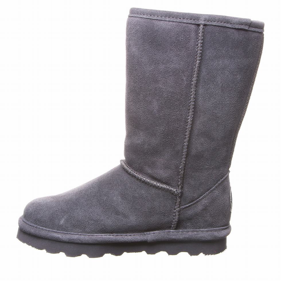 Bearpaw Elle Tall Youth Støvler Barn Svarte | YPY6531BN