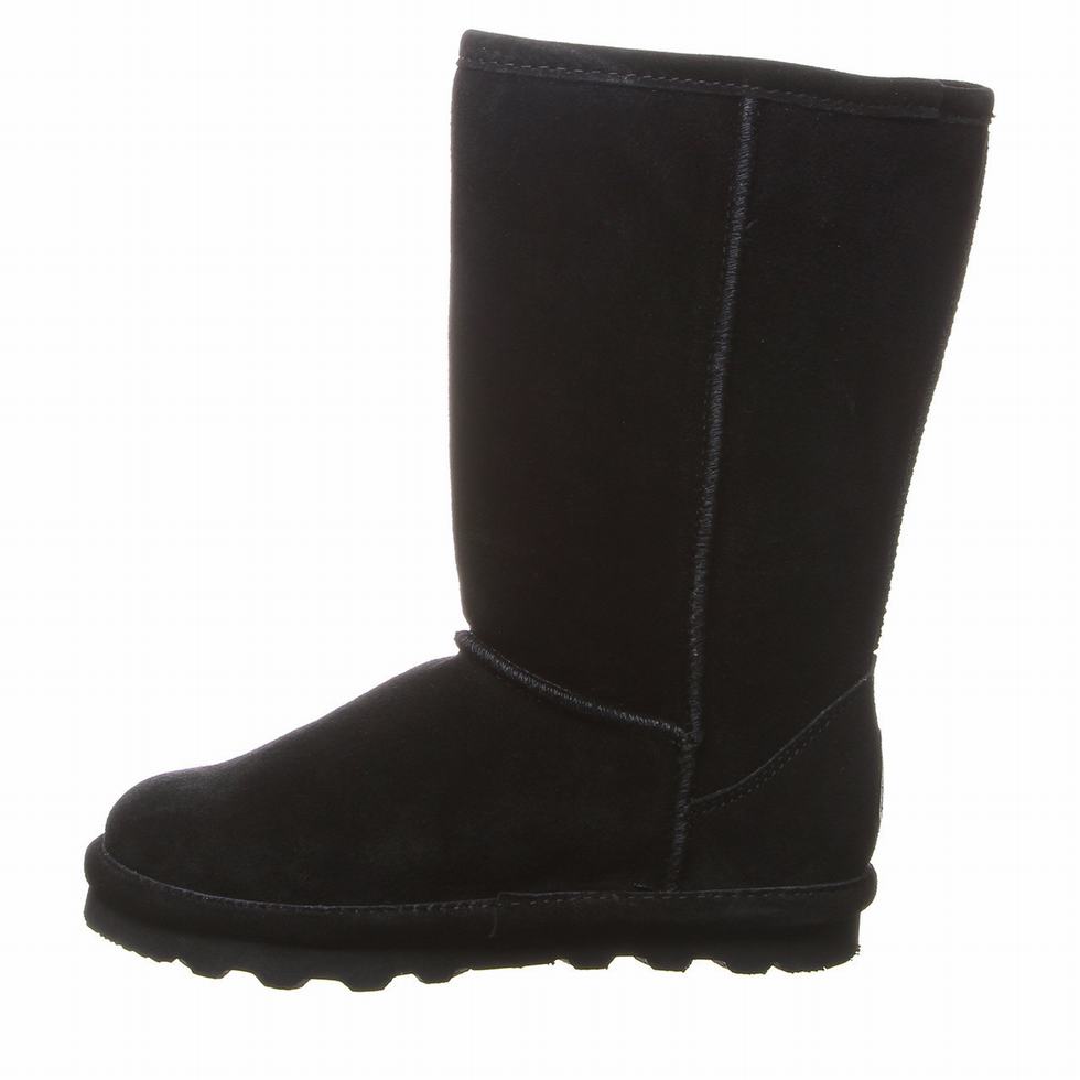 Bearpaw Elle Tall Youth Støvler Barn Svarte | RXI3497LX