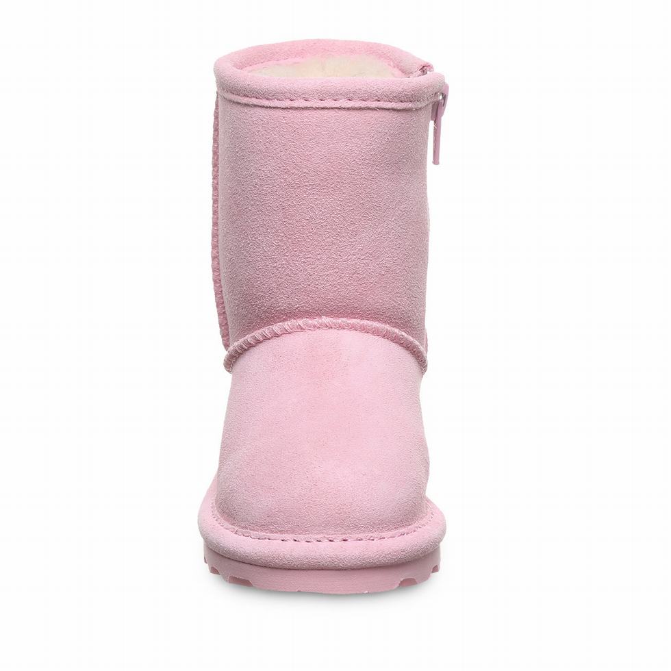 Bearpaw Elle Toddler Zipper Støvler Barn Rosa | LZU7665OG