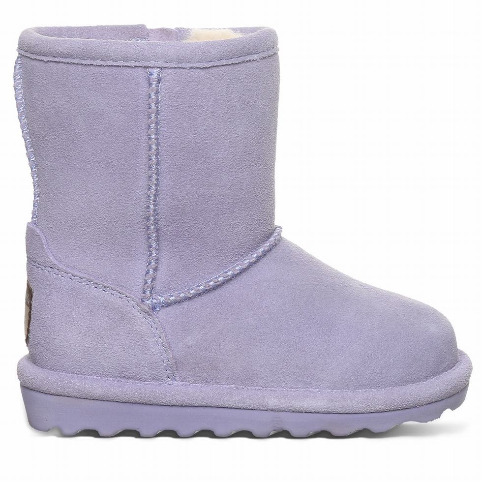 Bearpaw Elle Toddler Zipper Støvler Barn Lilla | FGE9928TI