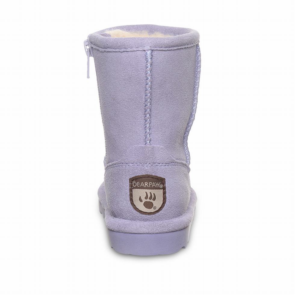 Bearpaw Elle Toddler Zipper Støvler Barn Lilla | FGE9928TI