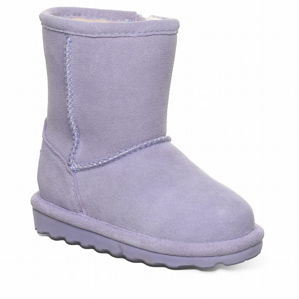 Bearpaw Elle Toddler Zipper Støvler Barn Lilla | FGE9928TI