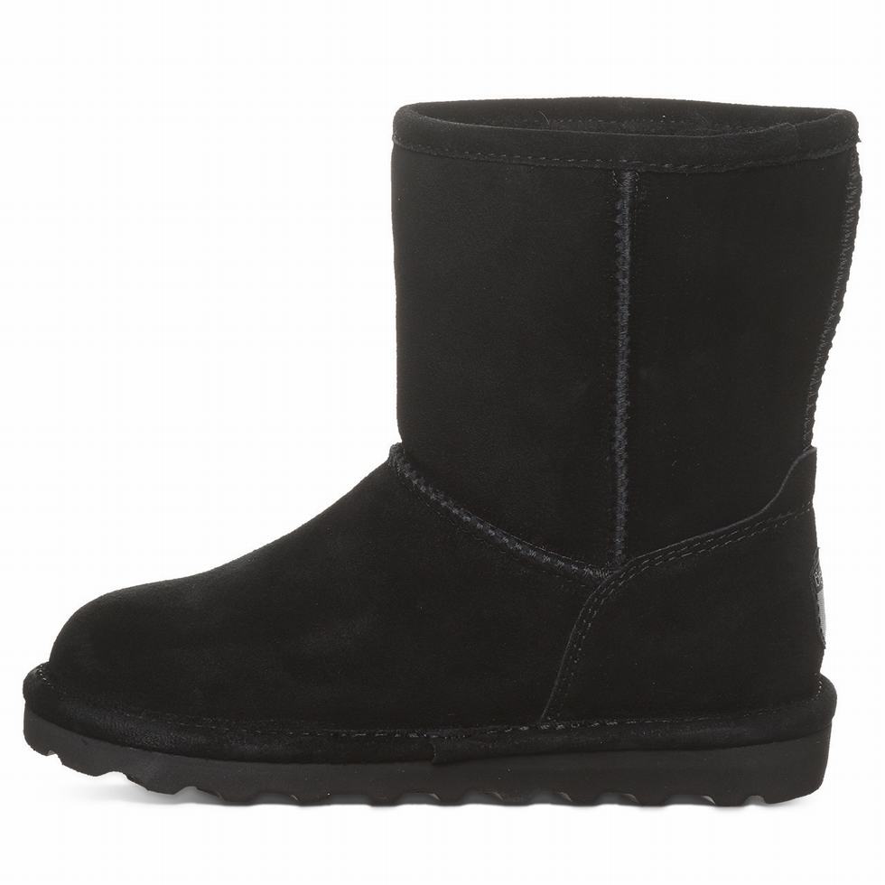 Bearpaw Elle Youth Støvler Barn Svarte | BQS7066SL