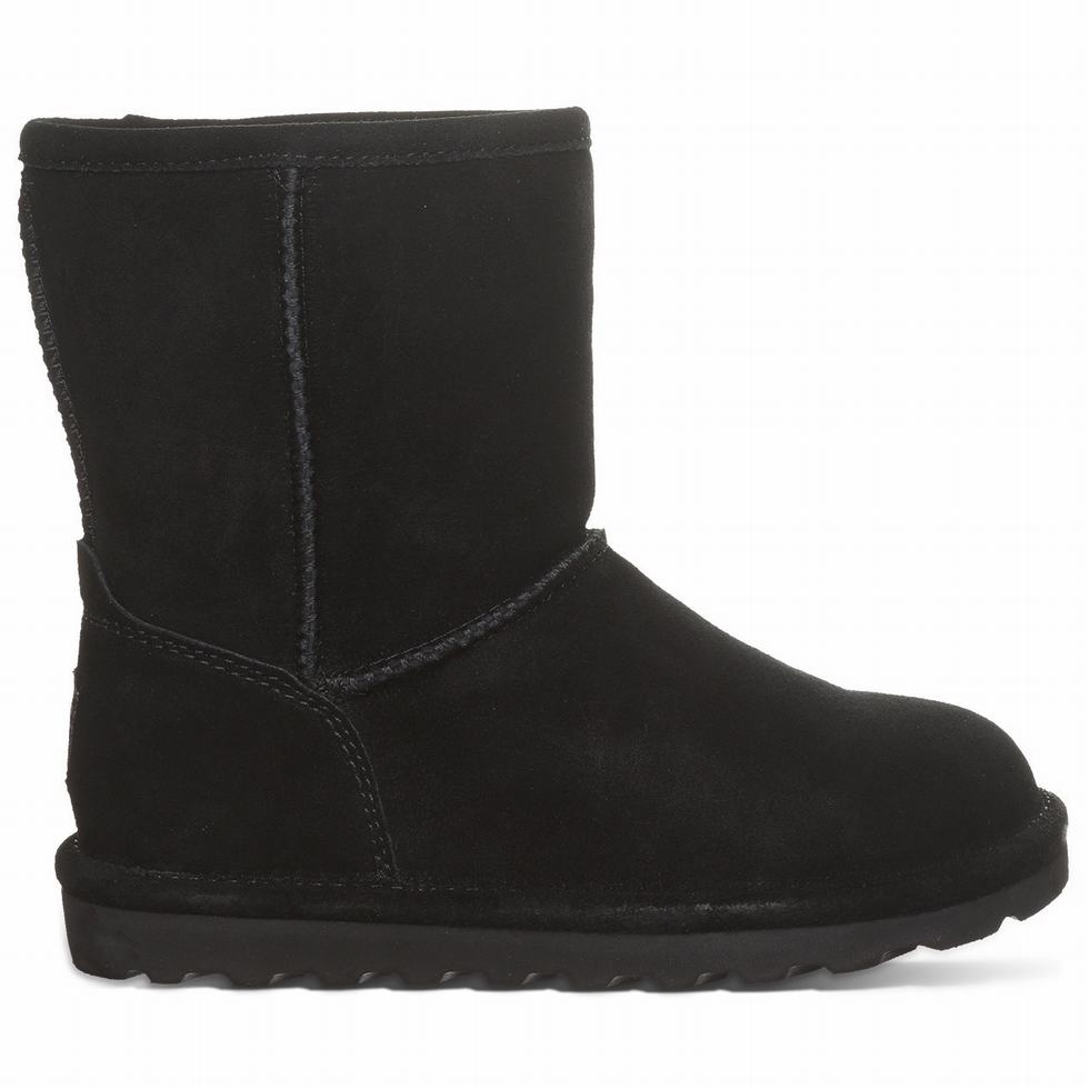 Bearpaw Elle Youth Støvler Barn Svarte | BQS7066SL