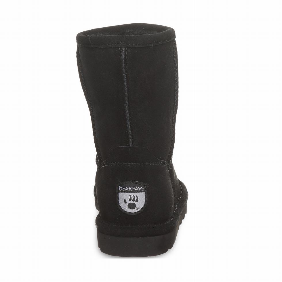 Bearpaw Elle Youth Støvler Barn Svarte | BQS7066SL