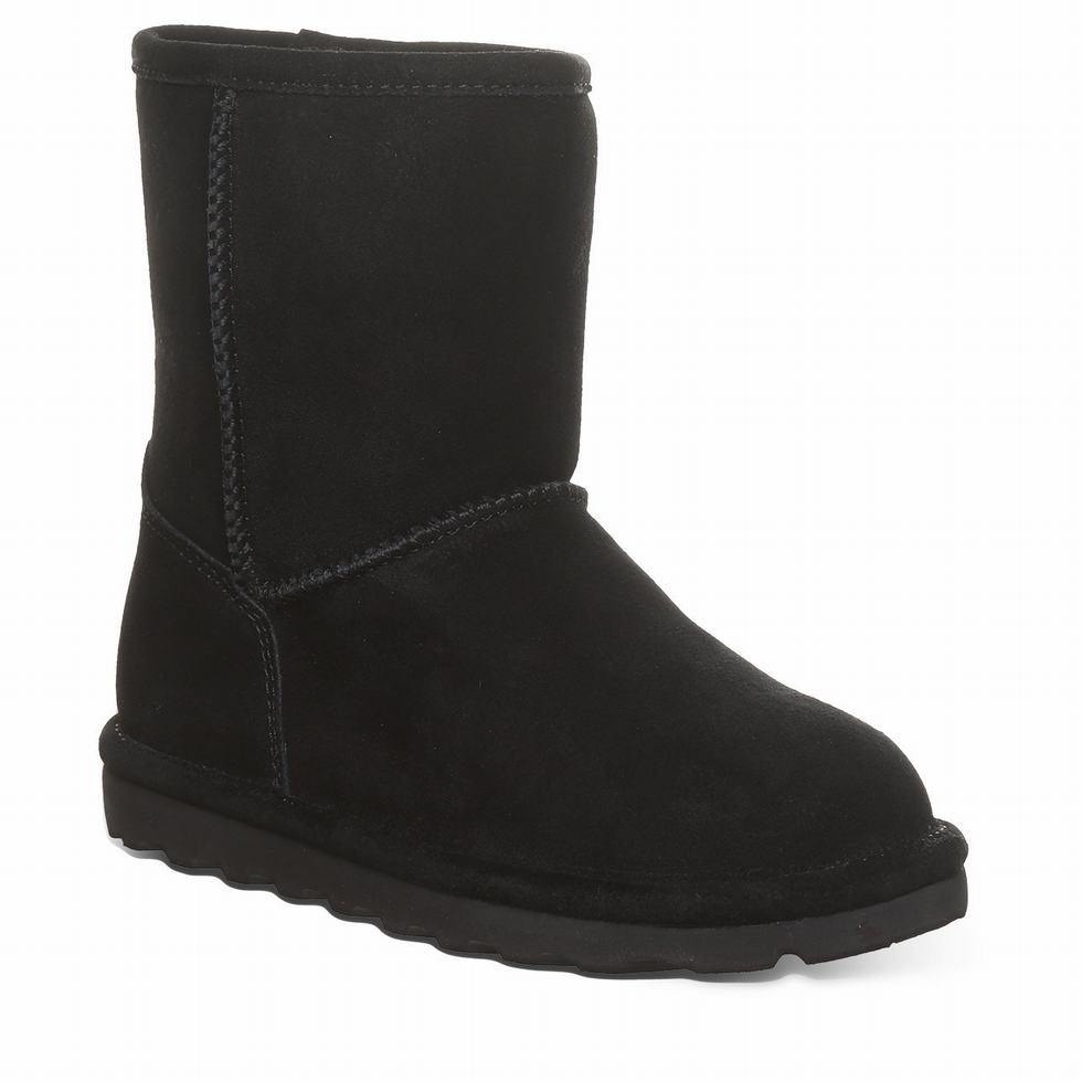 Bearpaw Elle Youth Støvler Barn Svarte | BQS7066SL