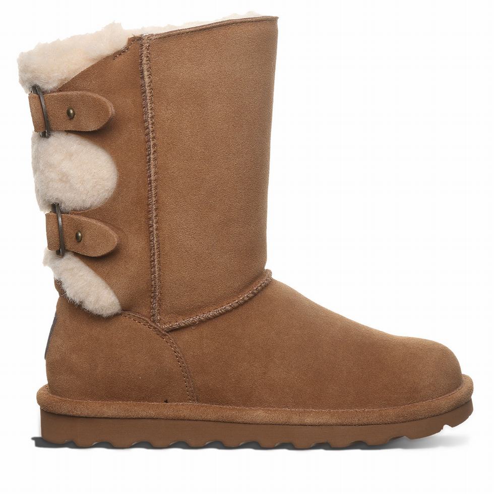 Bearpaw Eloise Wide Støvler Dame Brune | MRG2984ZM