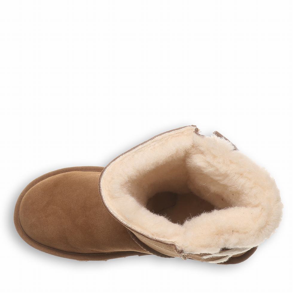 Bearpaw Eloise Wide Støvler Dame Brune | MRG2984ZM