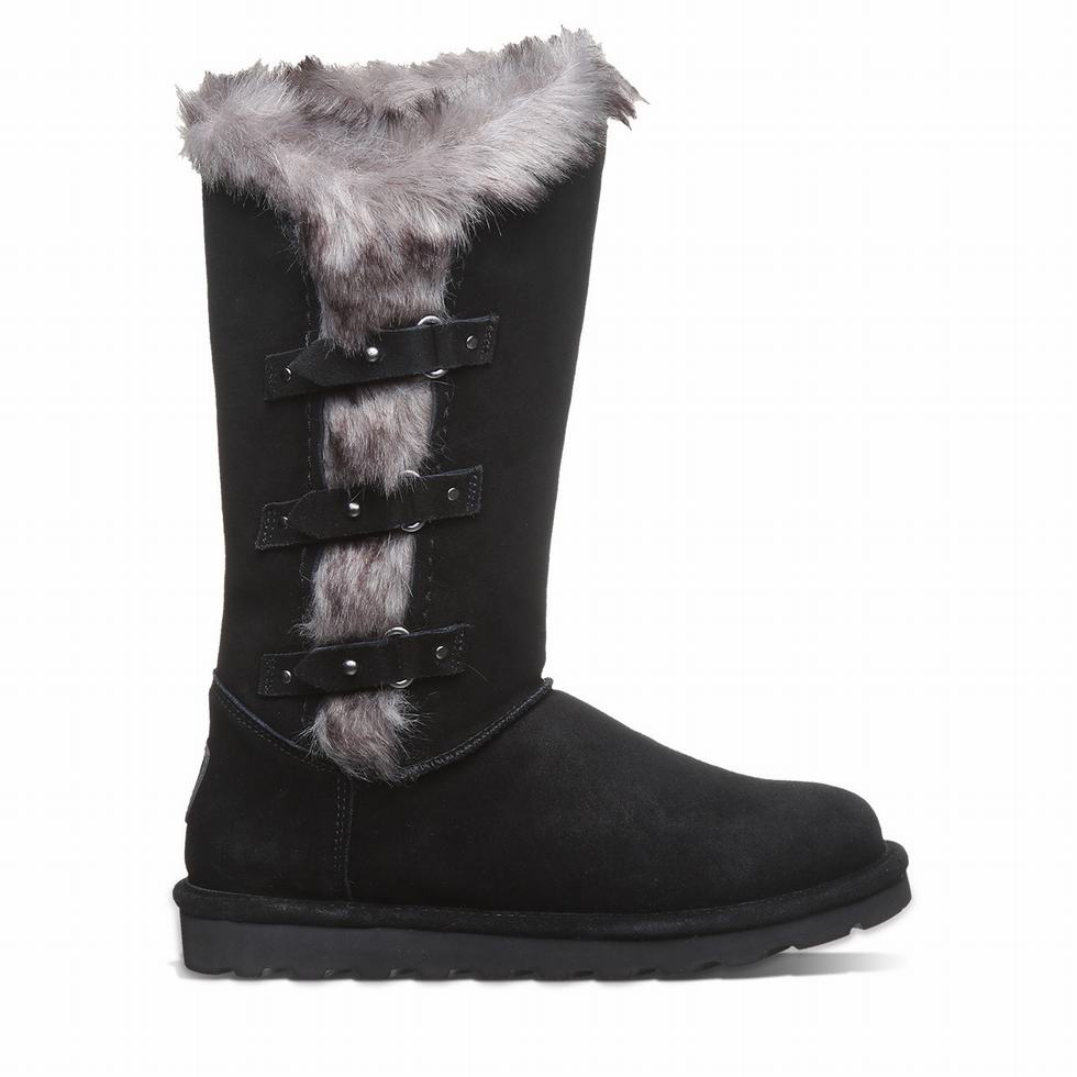 Bearpaw Emery Støvler Dame Svarte | ERP6862IL