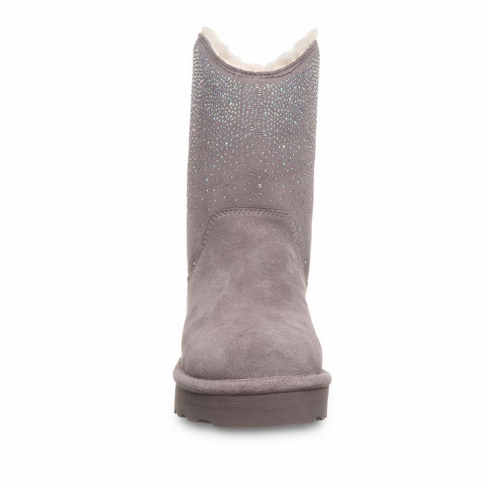 Bearpaw Glam Platform Lo Støvler Dame Grå | OYZ4873BT