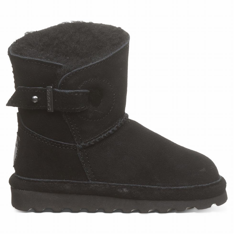 Bearpaw Isabelle Toddler Støvler Barn Svarte | USV386AU