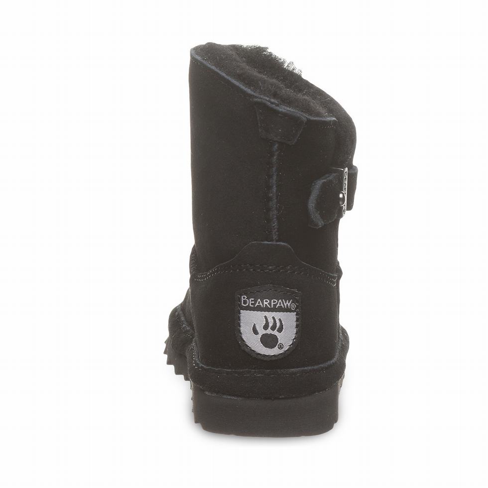 Bearpaw Isabelle Toddler Støvler Barn Svarte | USV386AU