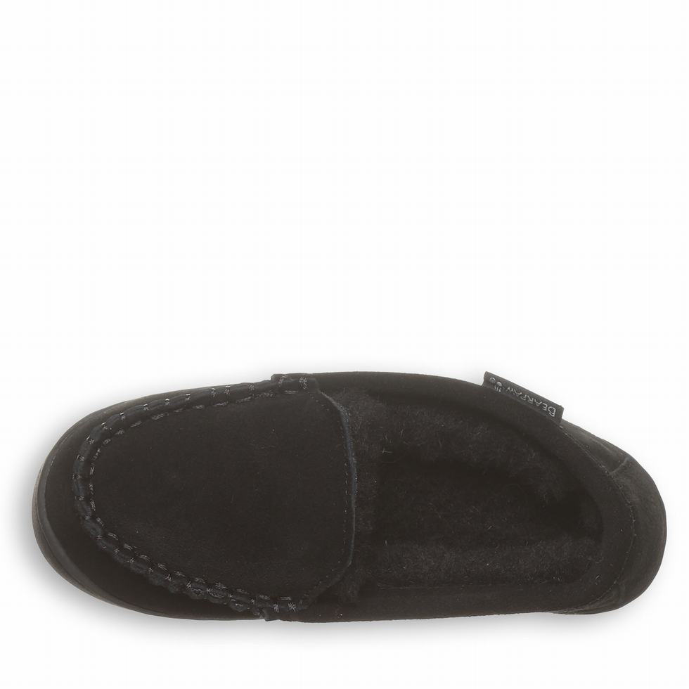 Bearpaw Jamie Youth Tøfler Barn Svarte | EIY679LR