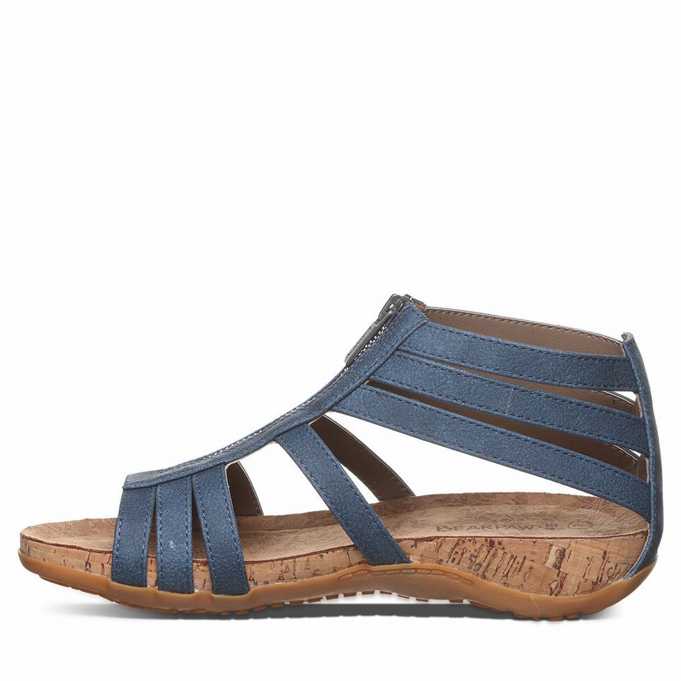 Bearpaw Layla II Sandaler Dame Blå | NJM135UM