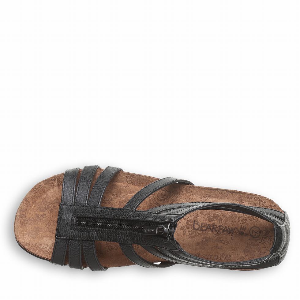 Bearpaw Layla II Sandaler Dame Svarte | HJO9531EH