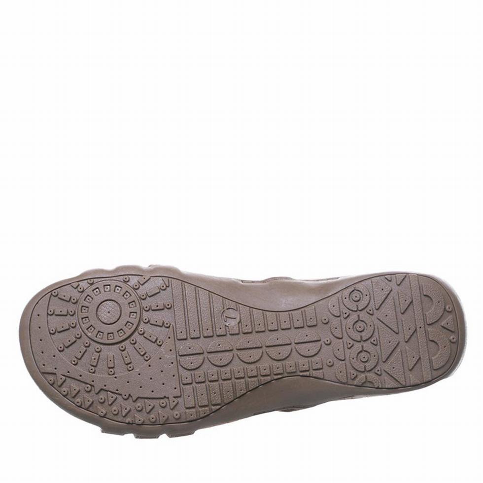 Bearpaw Layla Wide Sandaler Dame Brune | LQZ1423MH