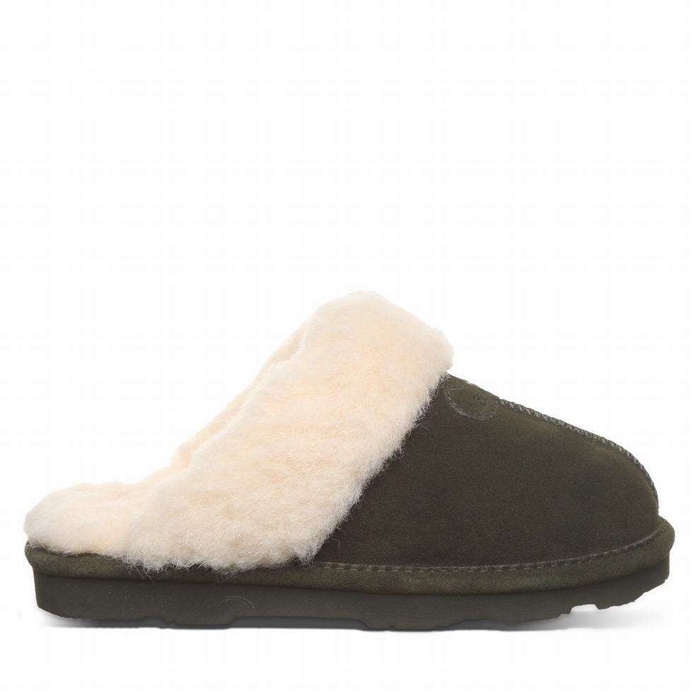 Bearpaw Loki II Tøfler Dame Grønn | YSD7931TN