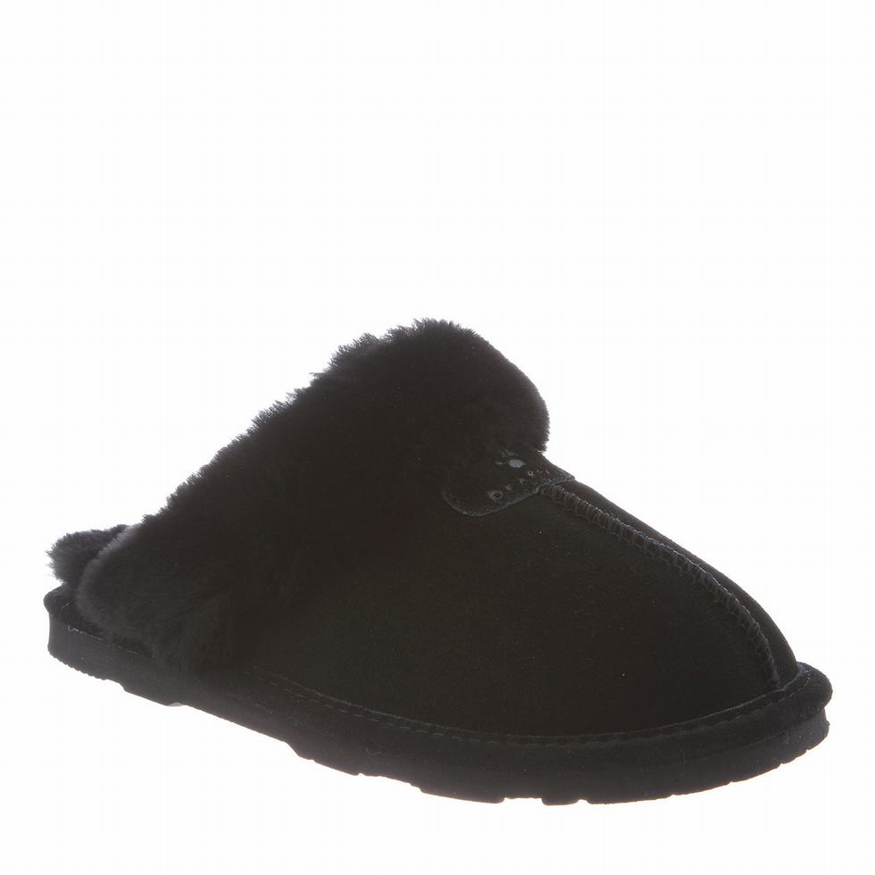 Bearpaw Loki Tøfler Dame Svarte | CGM6635KL