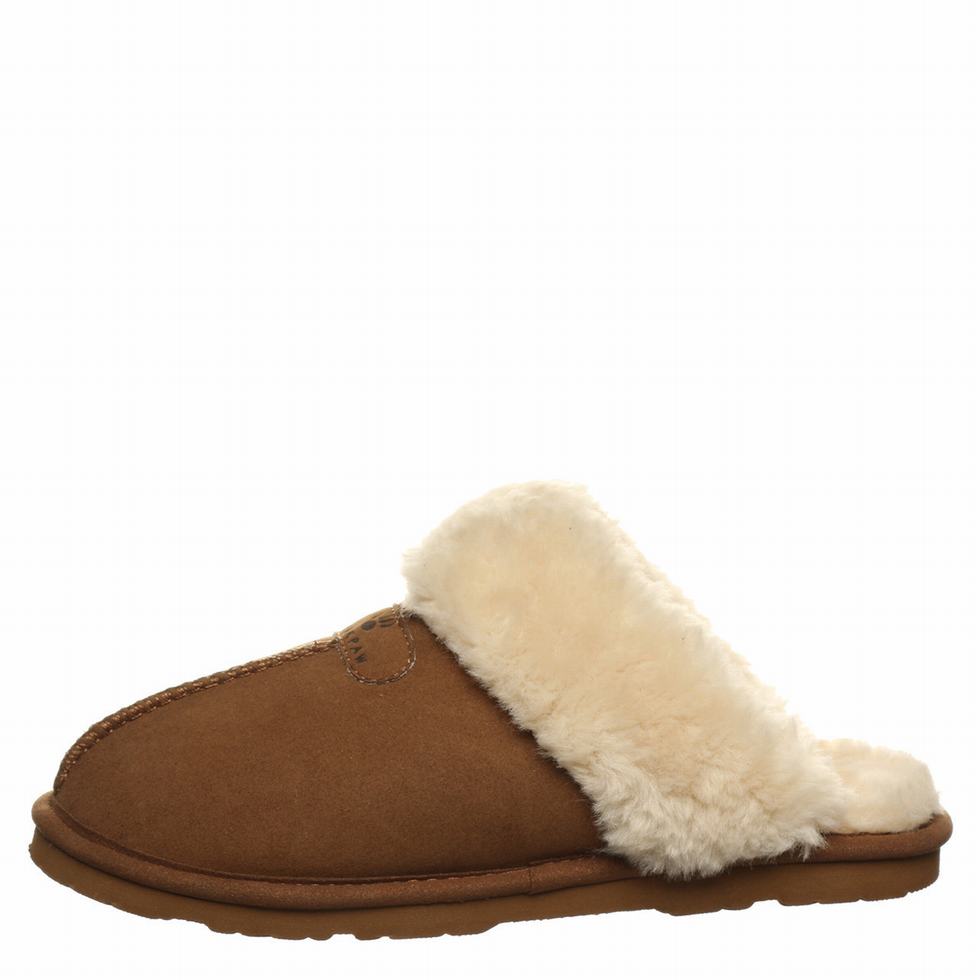 Bearpaw Loki Vegan Tøfler Dame Brune | LGM292HB