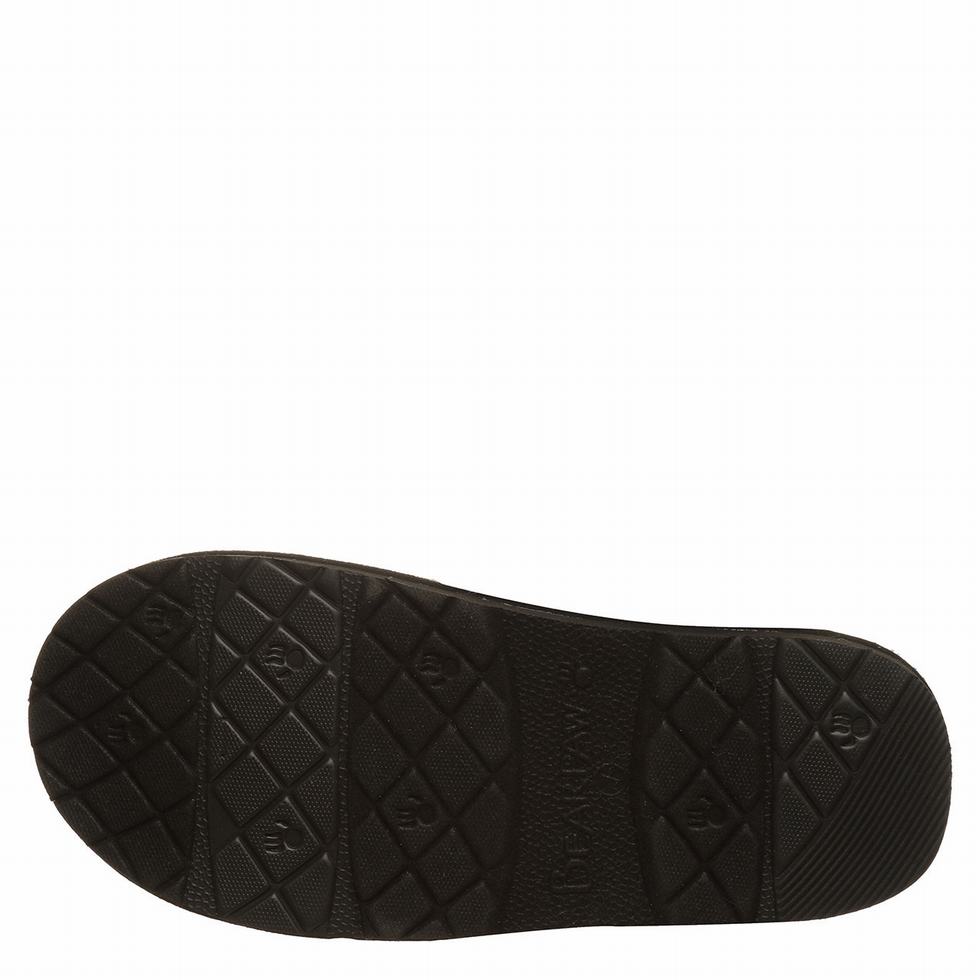 Bearpaw Loki Vegan Tøfler Dame Svarte | QWG325ZJ