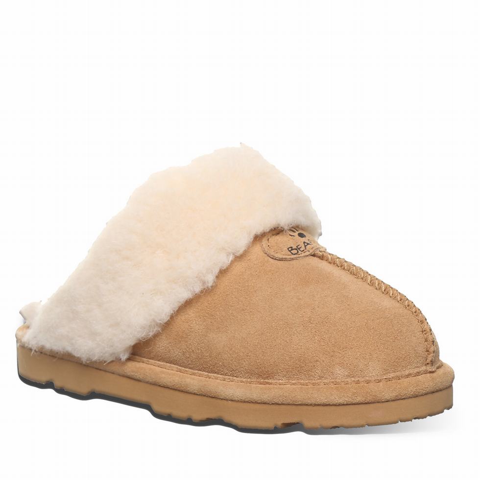 Bearpaw Loki Youth Tøfler Barn Brune | JIL2117QI