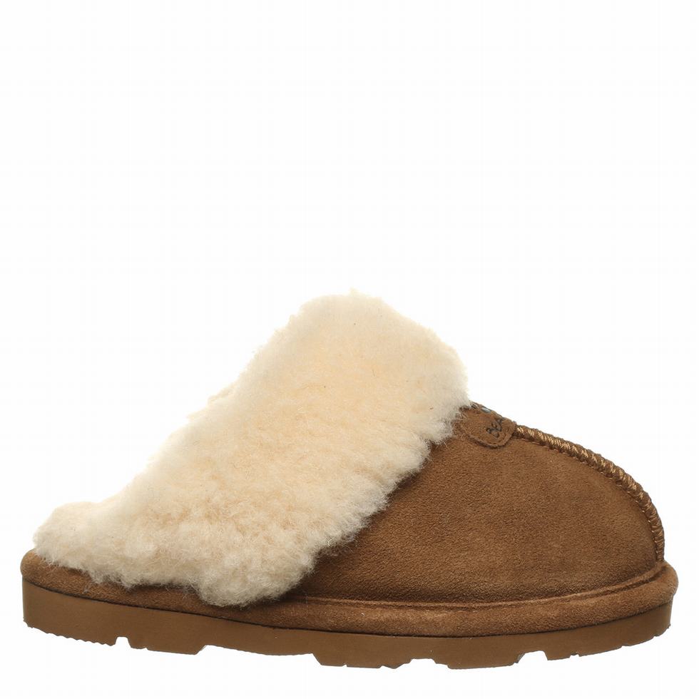 Bearpaw Loki Youth Tøfler Barn Brune | ZIU764DC