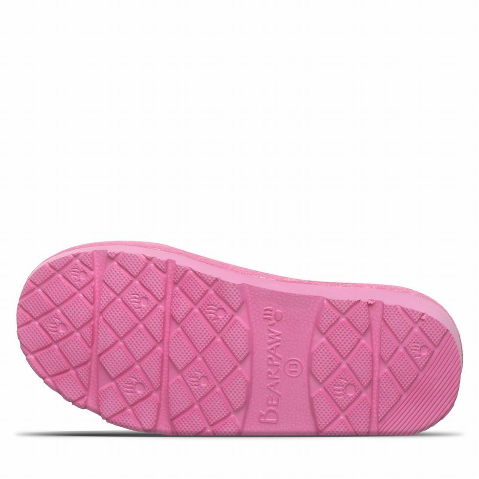 Bearpaw Loki Youth Tøfler Barn Rosa | OZQ4142XA