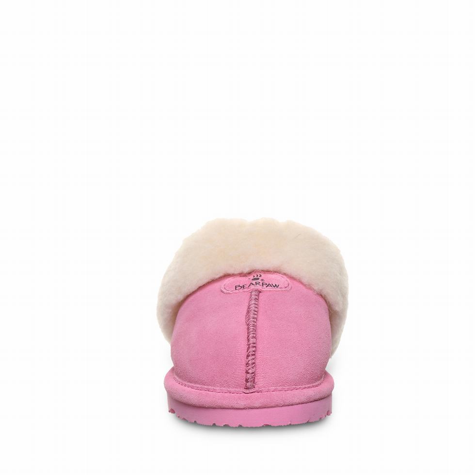 Bearpaw Loki Youth Tøfler Barn Rosa | OZQ4142XA