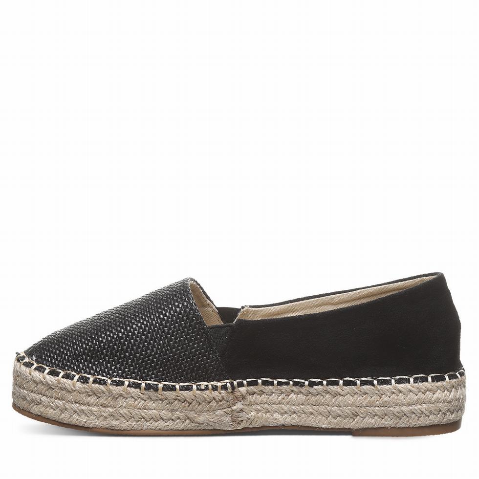 Bearpaw Macchiato Espadrillos Dame Svarte | MTT4410HE