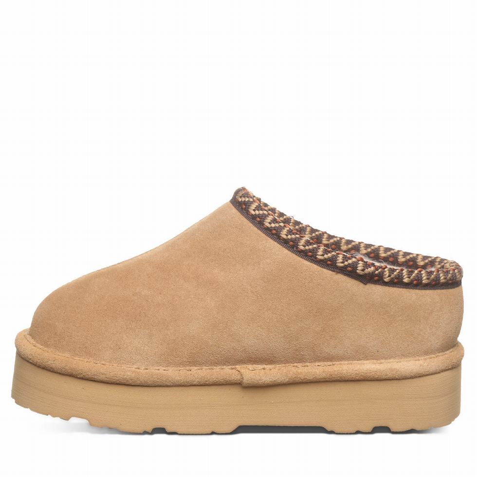 Bearpaw Martis Youth Tøfler Barn Brune | IYJ974MA