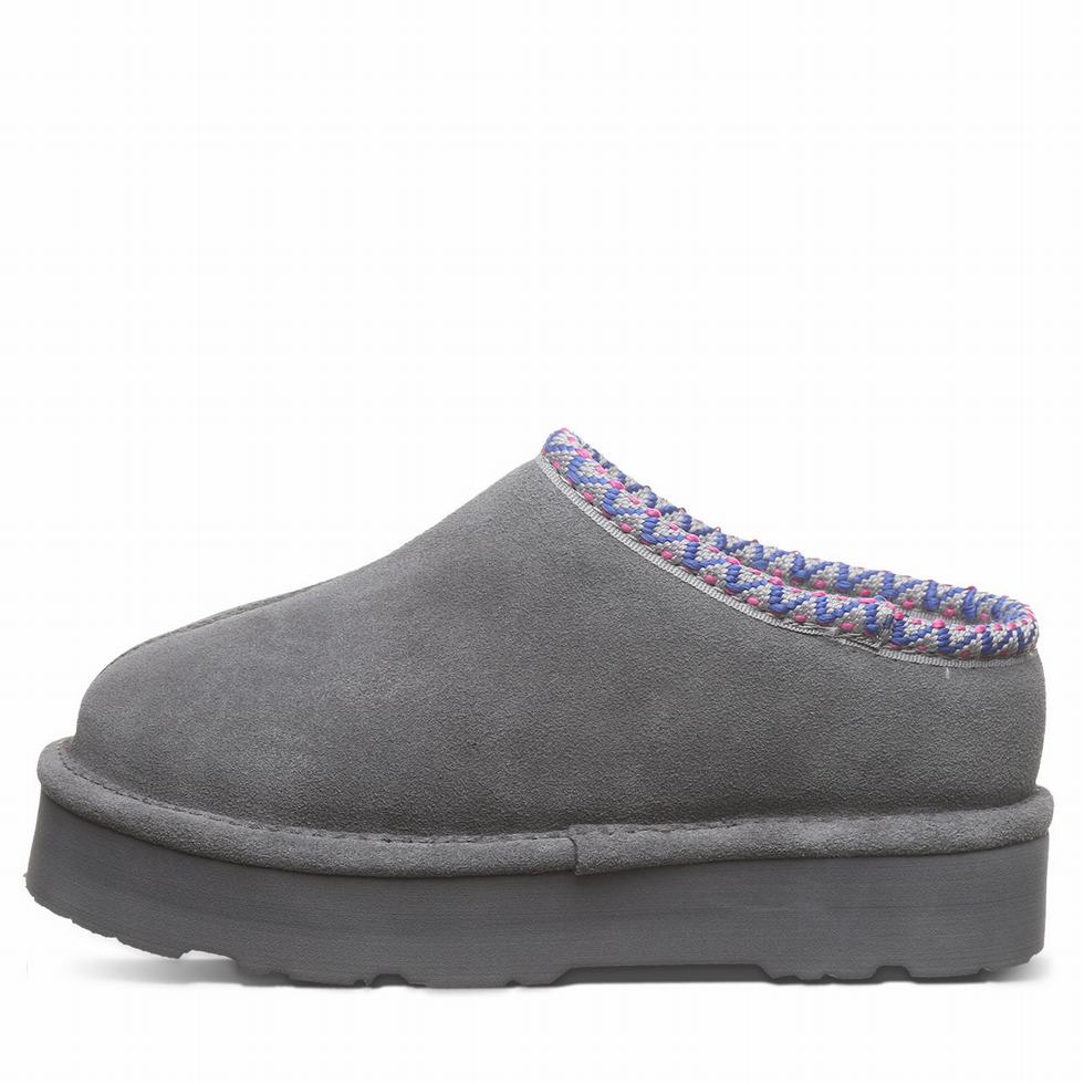 Bearpaw Martis Youth Tøfler Barn Svarte | YOO6642WS