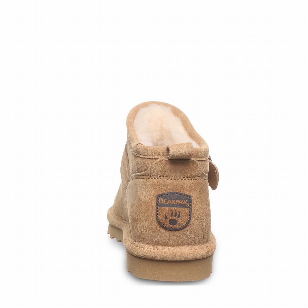 Bearpaw Petite Wide Støvler Dame Brune | ZOE5144JI