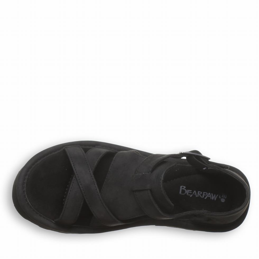 Bearpaw Pinnacle Sandaler Dame Svarte | TMA8466OR