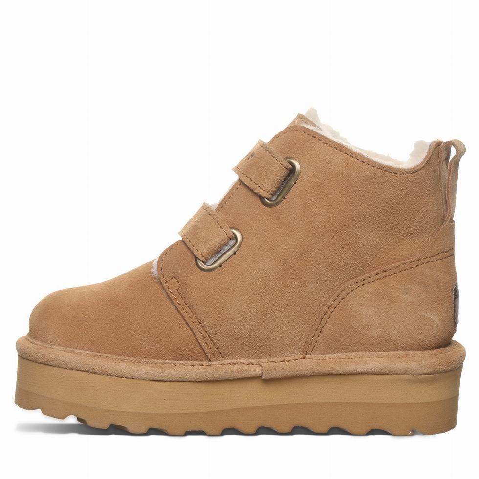 Bearpaw Retro Larisa Youth Støvler Barn Brune | UOI3843WJ